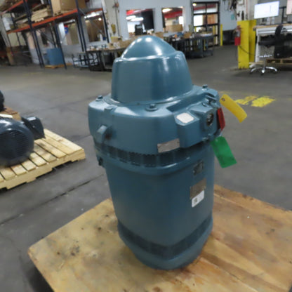 U.S. Electrical Motors RU 125HP High Thrust Vertical AC Motor 460V 3Ph 405TP