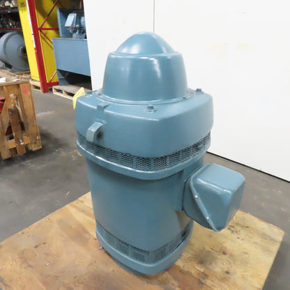 U.S. Electrical Motors RU 125HP High Thrust Vertical AC Motor 460V 3Ph 405TP