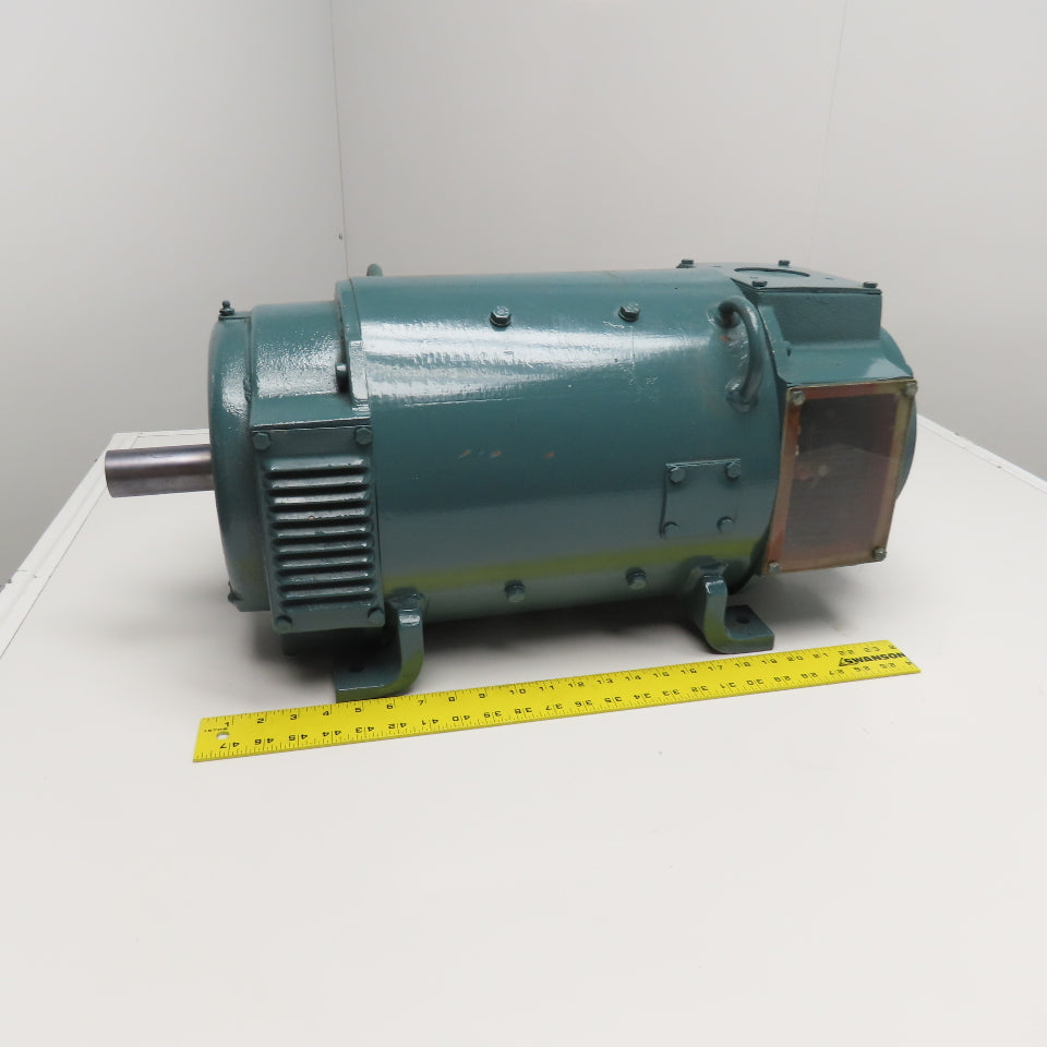 Baldor D5020P 20Hp 1750/3000RPM 500V DC Armature 259AT Frame DC Motor