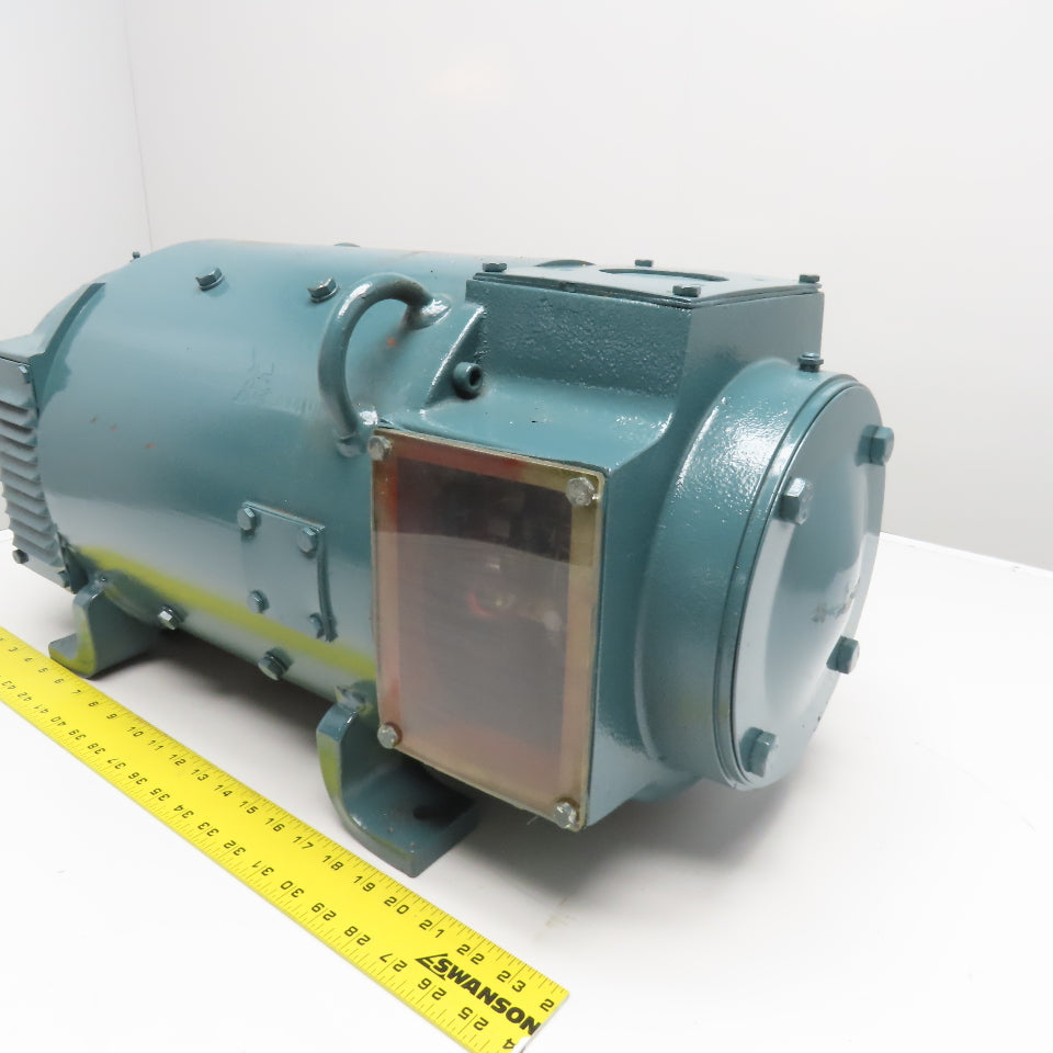 Baldor D5020P 20Hp 1750/3000RPM 500V DC Armature 259AT Frame DC Motor