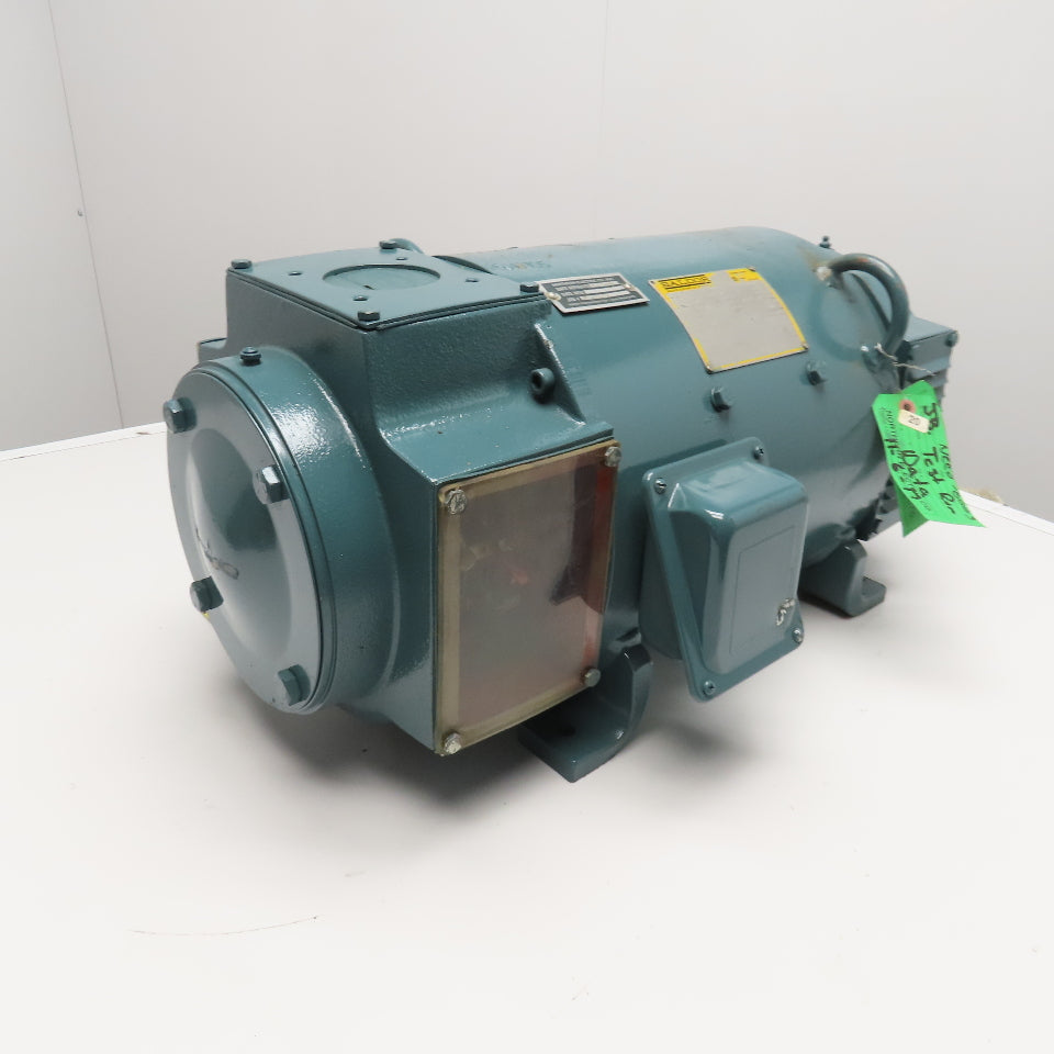 Baldor D5020P 20Hp 1750/3000RPM 500V DC Armature 259AT Frame DC Motor