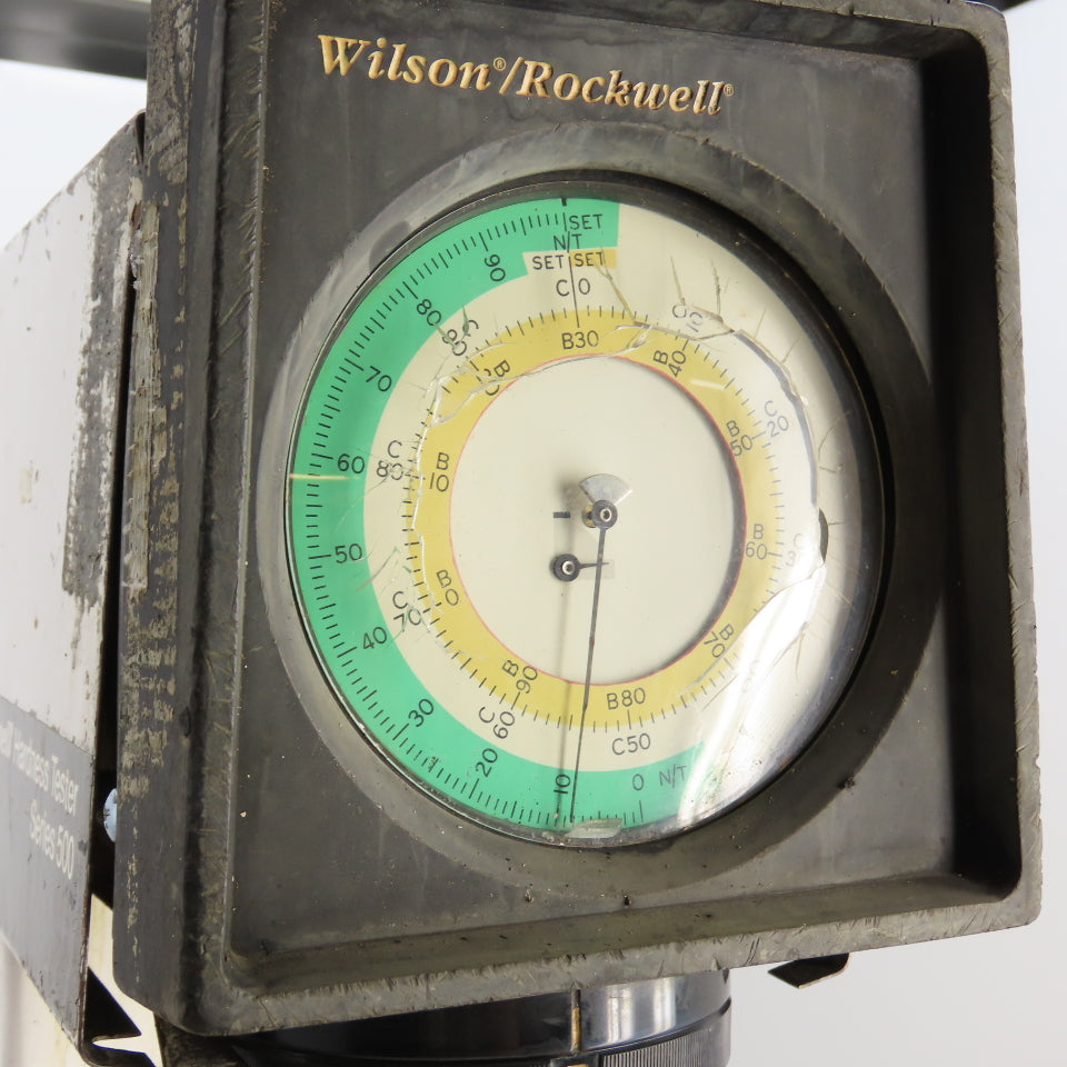 Wilson/Rockwell B503-T Series 500 Benchtop Hardness Tester 6.93" Throat 120V
