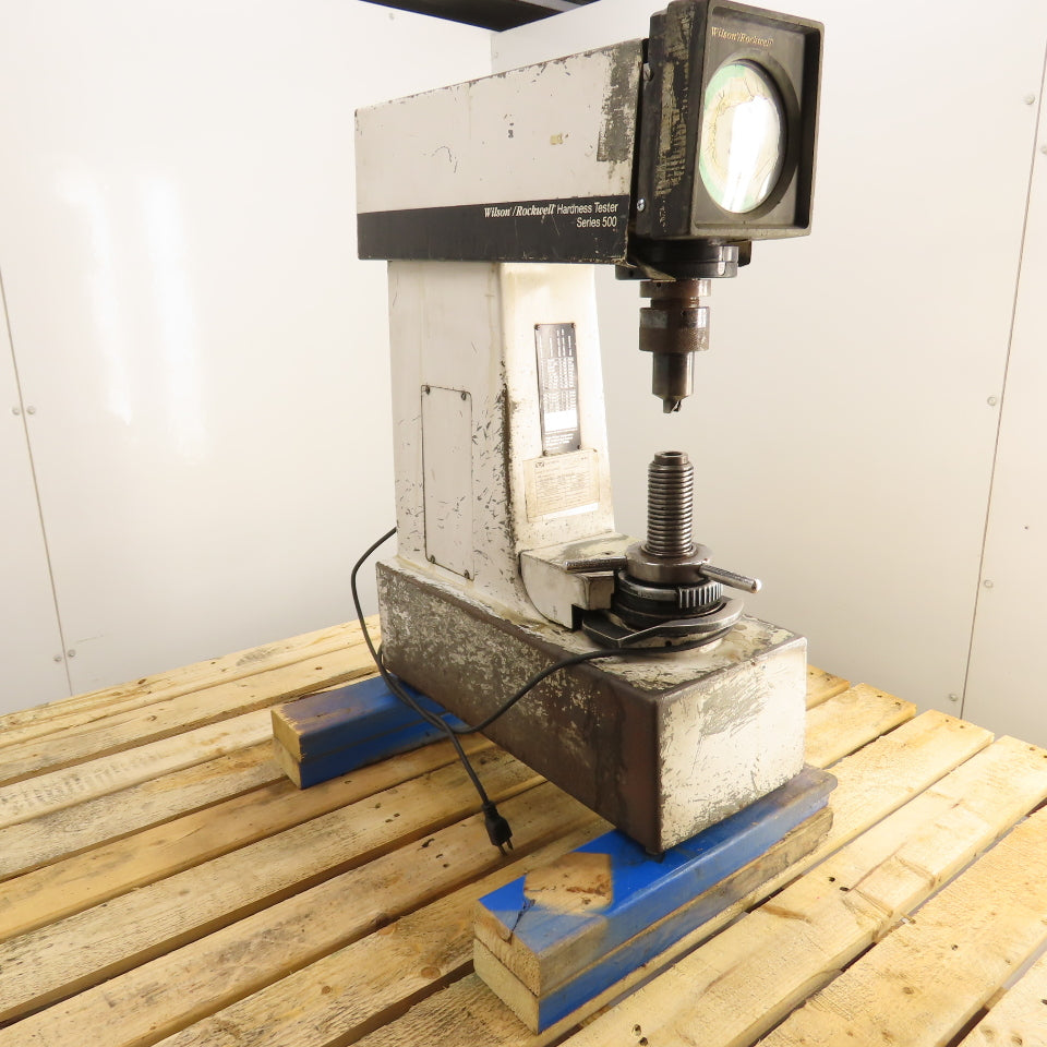 Wilson/Rockwell B503-T Series 500 Benchtop Hardness Tester 6.93" Throat 120V