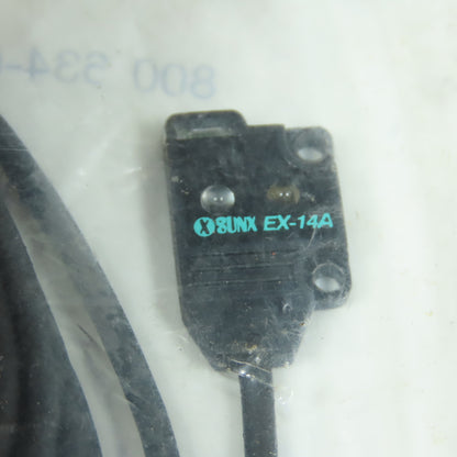 SUNX 704904-01 Miniature Photoelectric Sensor EX-14A for Bag Detection