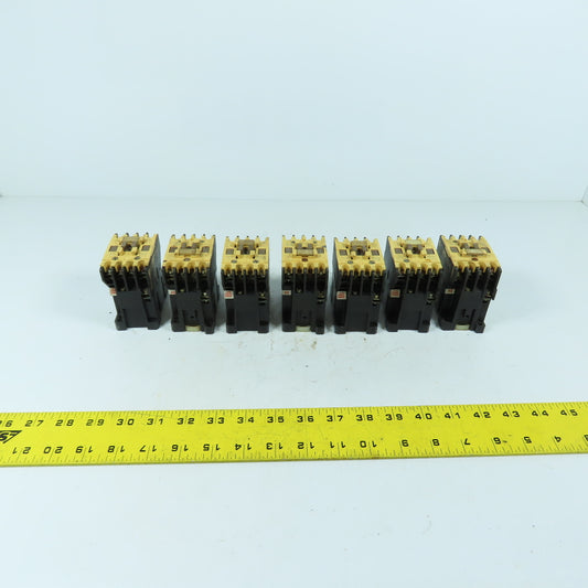 Allen-Bradley 700-F220A1 Contactor Relays 120V Coil 4-Pole 600V Max Lot of 7