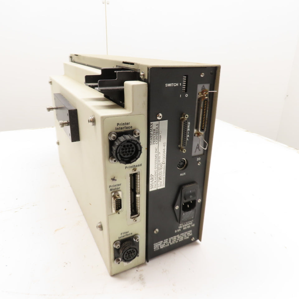 Sharp Packaging Systems Sharp Max Printer Controller 110-120V (Broken Cover)