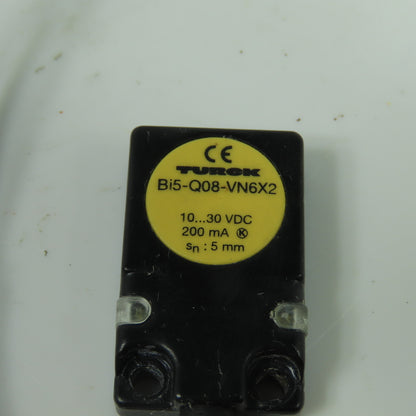 Turck Bi5-Q08-VN6X2 Inductive Proximity Sensor 10-30VDC 5mm Sn