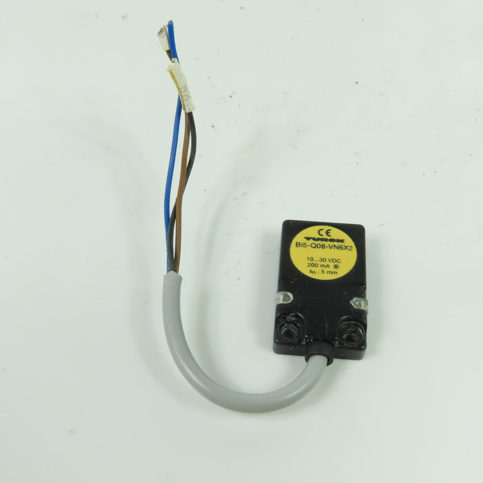 Turck Bi5-Q08-VN6X2 Inductive Proximity Sensor 10-30VDC 5mm Sn