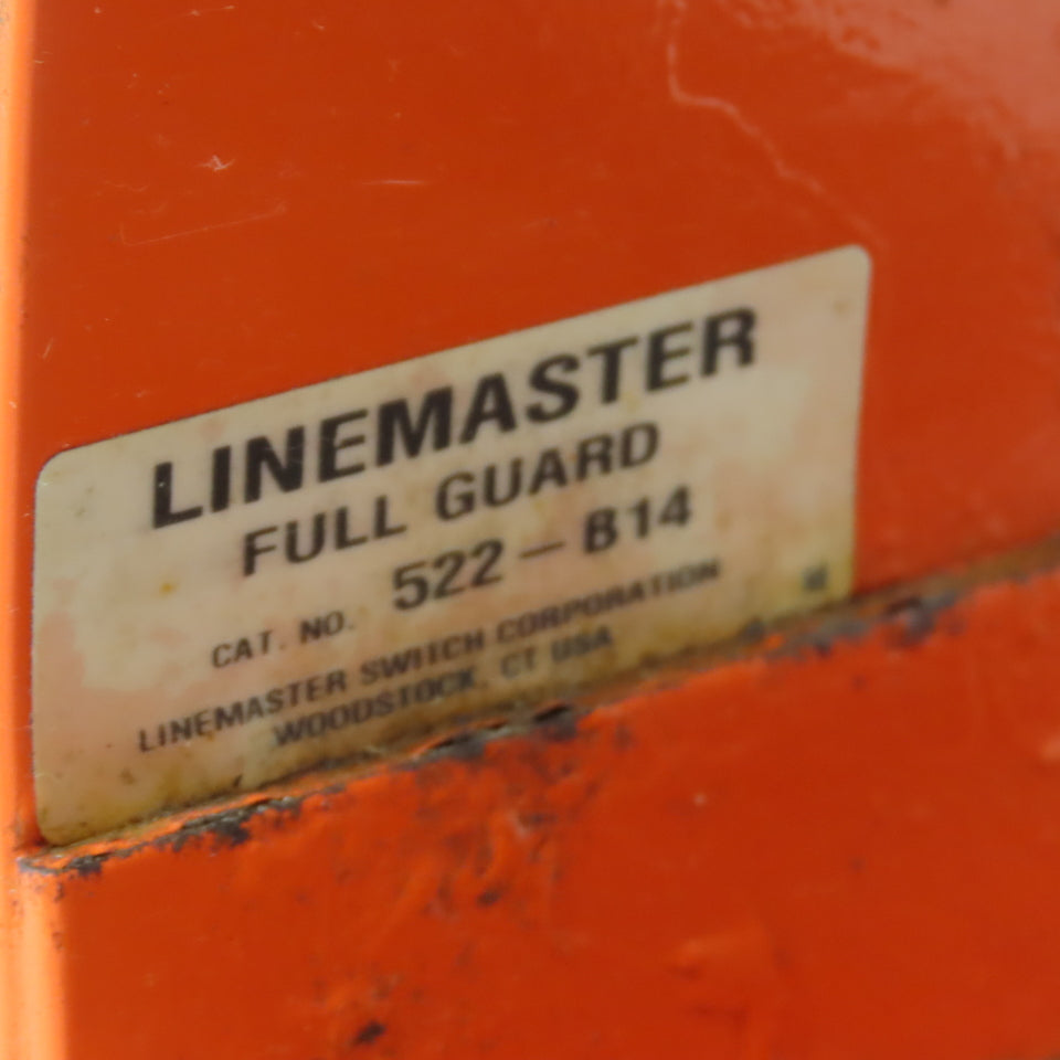 Linemaster T-91-SC36 Treadlite II Foot Switch with Full Guard 522-B14 10A 1/2HP