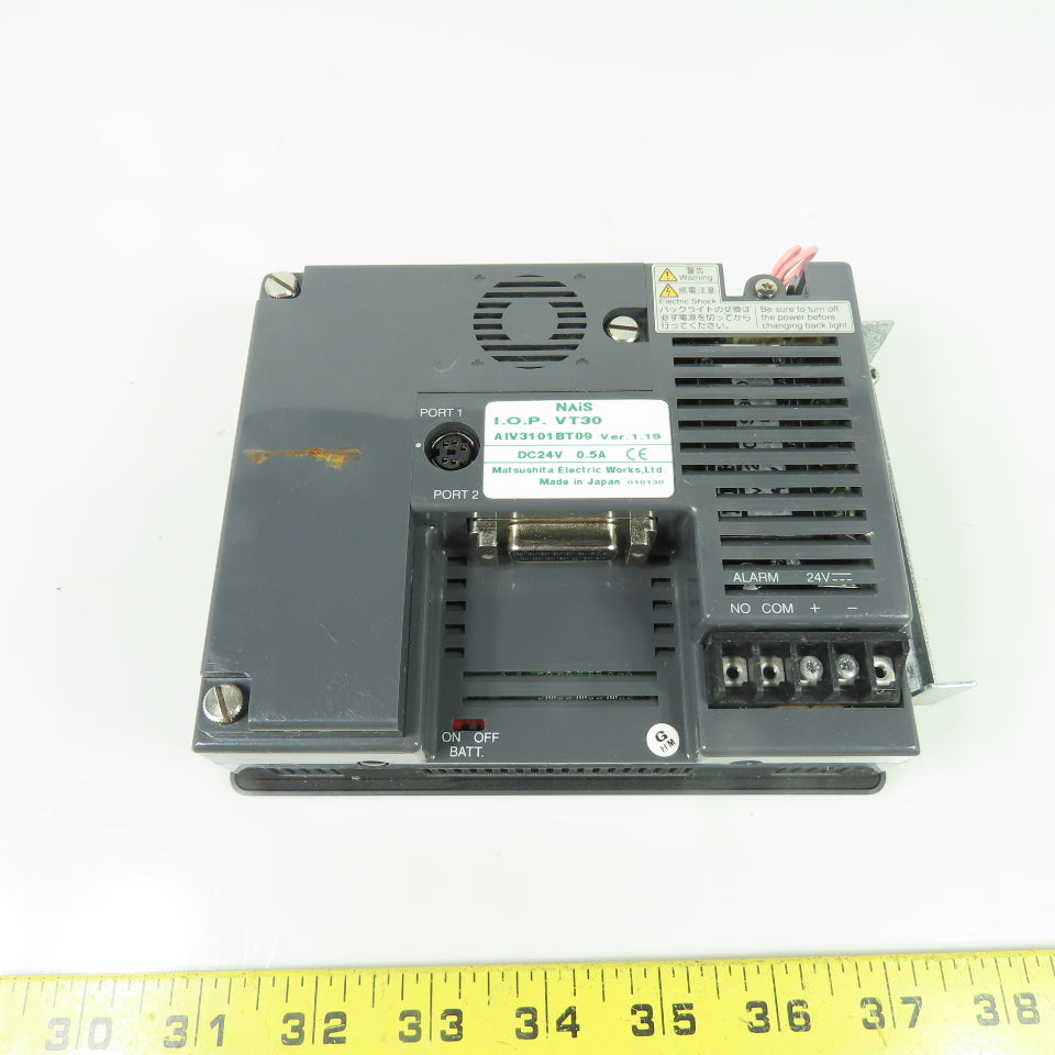NAiS AIV3101BT09 VT30 I.O.P. Operator Interface DC24V 0.5A