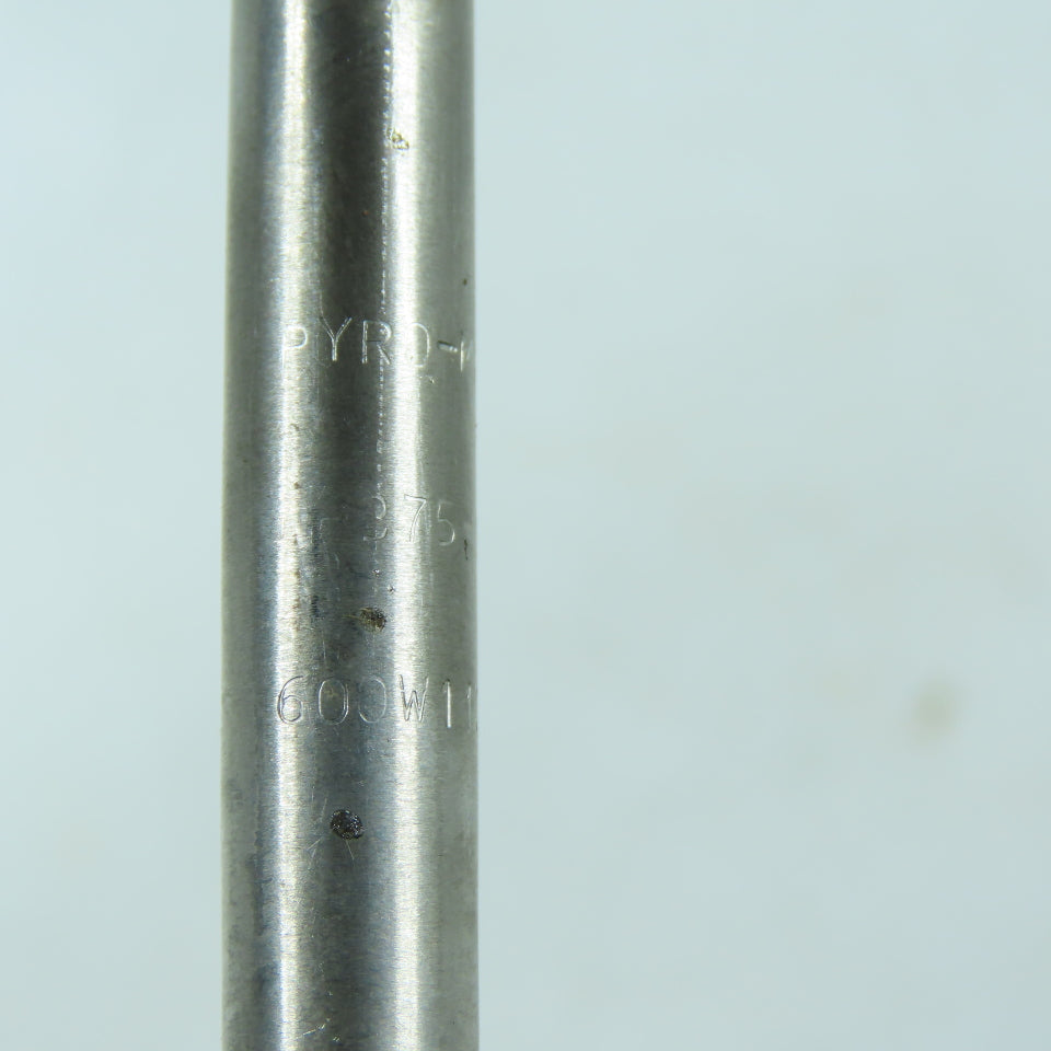 Pyromation 375-11750AET Cartridge Heater 3/8" OD x 11" Long 600W 110V