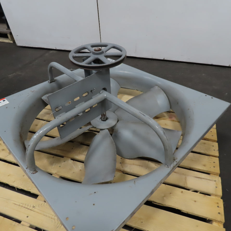 ACME Fans DC30 Windmaster 30" 6 Blade Belt Drive 34" Square Wall Mounted Fan