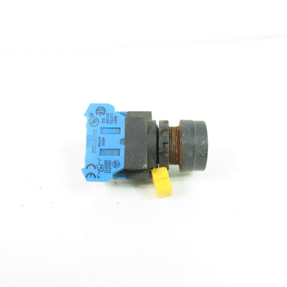 Idec W1B-M1F10-B Non-Illuminated Pushbutton Switch Black