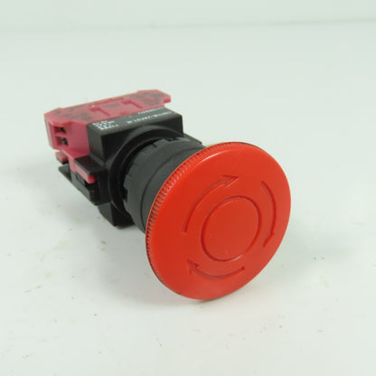 Idec HW1B-V4F01-R Emergency Stop Pushbutton Switch Red
