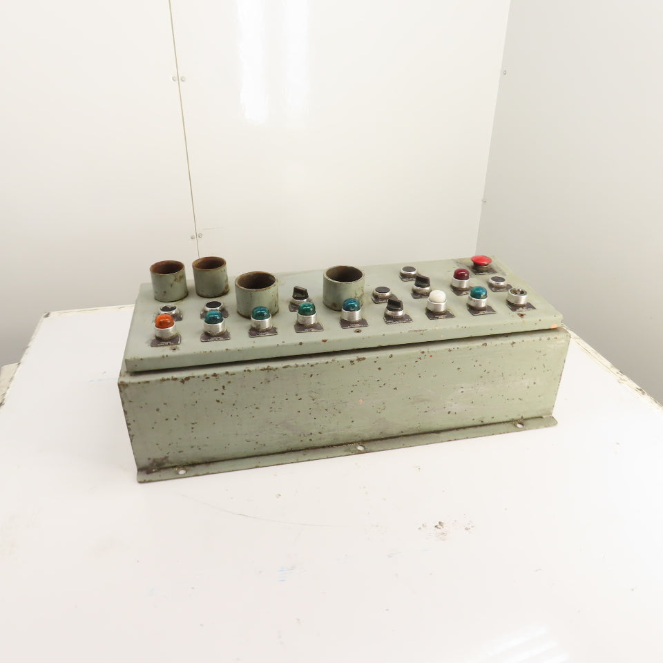 30x12x8" Industrial Operator Control Station Enclosure W/Allen-Bradley Switches