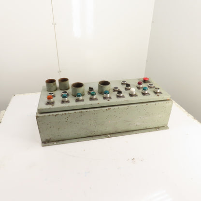 30x12x8" Industrial Operator Control Station Enclosure W/Allen-Bradley Switches