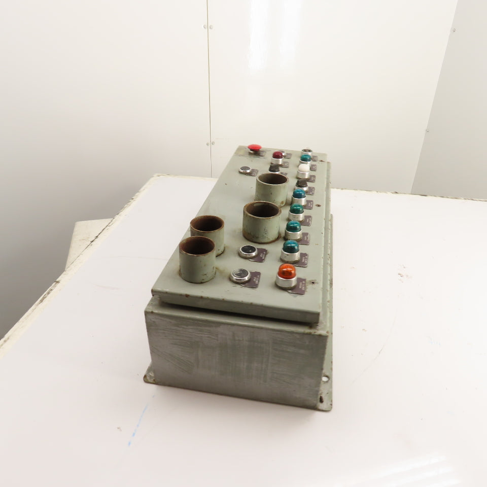 30x12x8" Industrial Operator Control Station Enclosure W/Allen-Bradley Switches