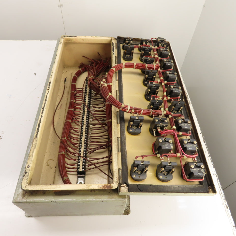 30x12x8" Industrial Operator Control Station Enclosure W/Allen-Bradley Switches