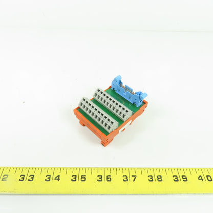 Wago 289-504 IDC Terminal Block Module 20-Pin