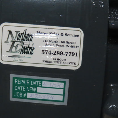 Delco B4103 60Hp 1765RPM 440V 3Ph AC Motor 405US Frame