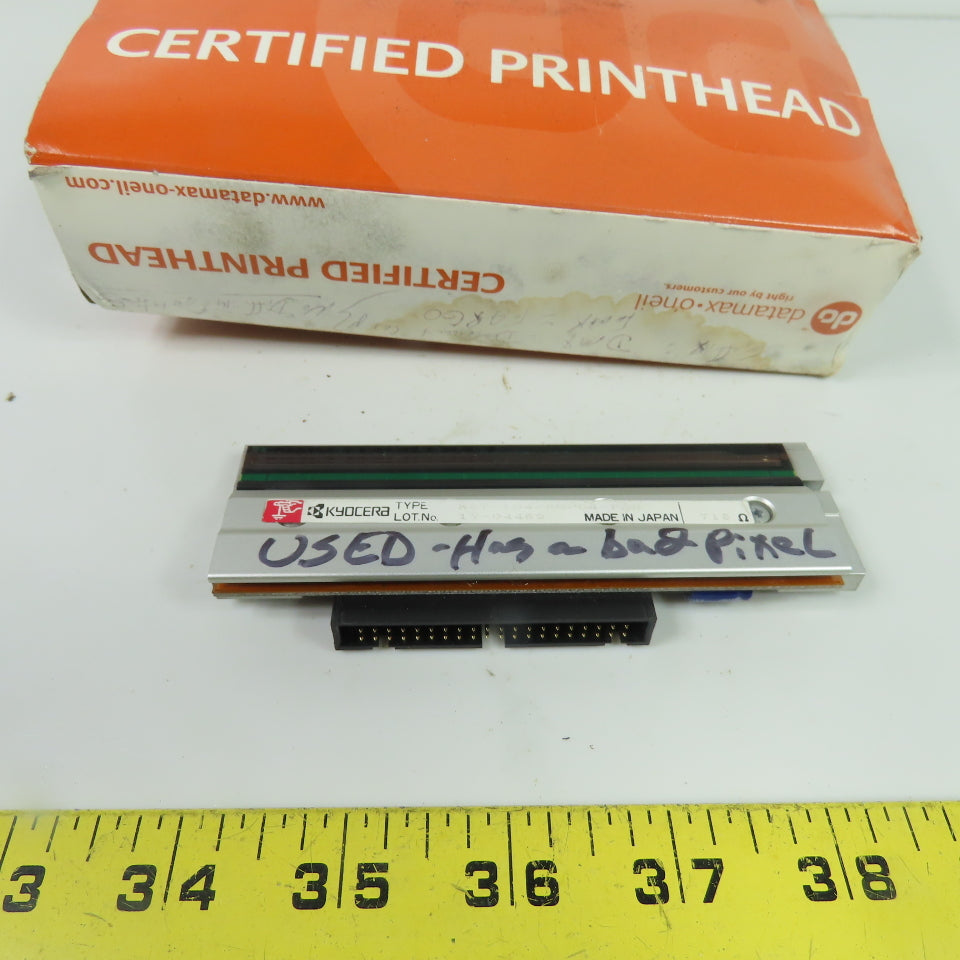 Kyocera KST-1048MPD4-FAR Thermal Printhead ( Has Bad Pixel Parts Or Repair)