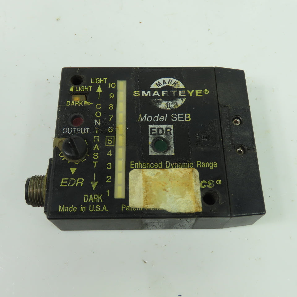 Tri-Tronics Model SEB Mark Smarteye Photoelectric Sensor 12-24VDC