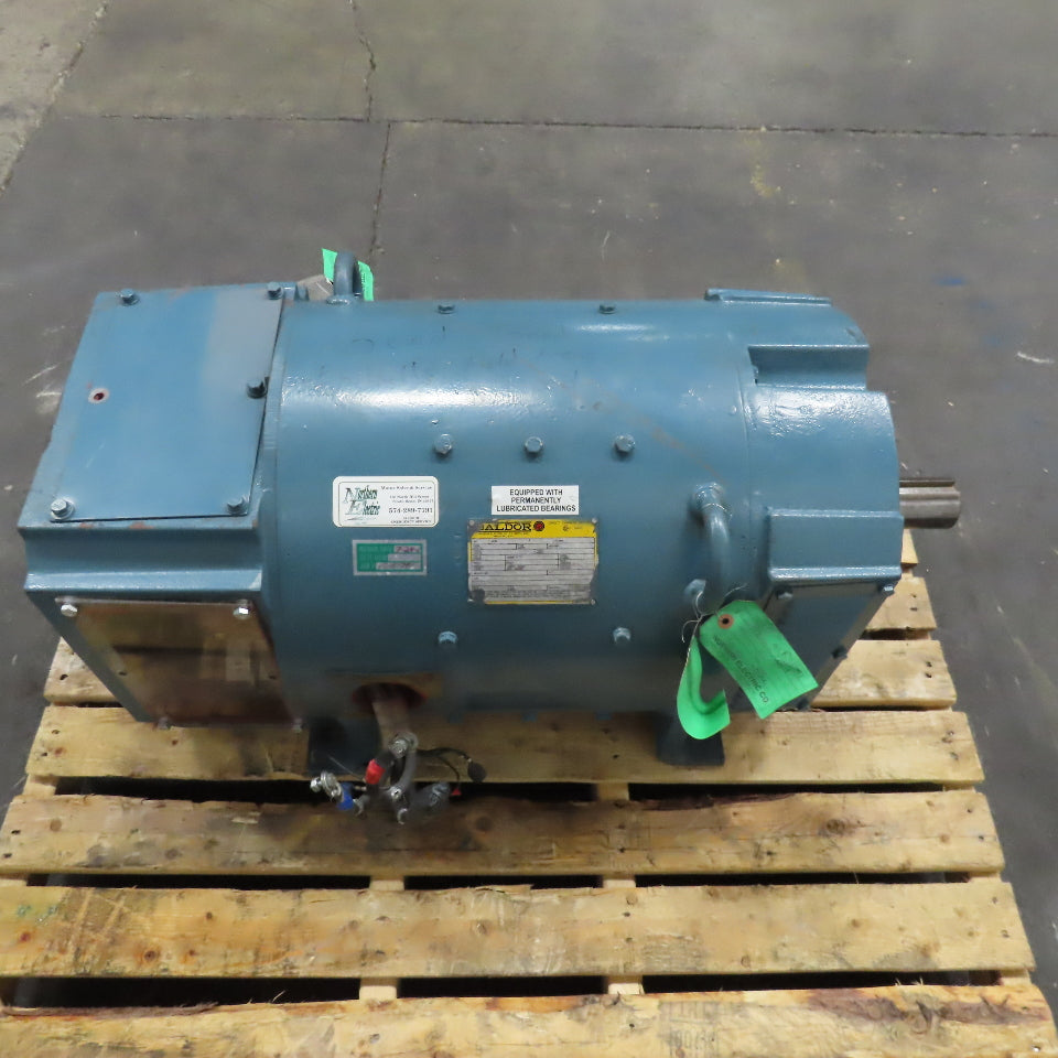 Baldor D50400P 100Hp 500V DC Stab Wound DC Motor AD368AT 1750RPM No Brushes