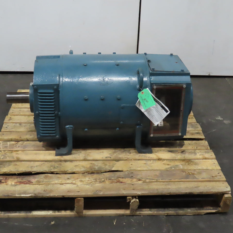 Baldor D50400P 100Hp 500V DC Stab Wound DC Motor AD368AT 1750RPM No Brushes