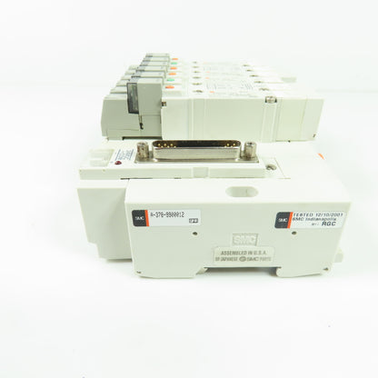 Smc SY5140-5FU SY5445-5FU Solenoid Valve Manifold Block Assembly 0.7MPa 24VDC