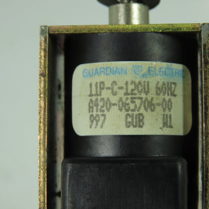 Guardian Electric A420-065706-00 AC Solenoid Actuator 120V 60Hz 11P-C-120V