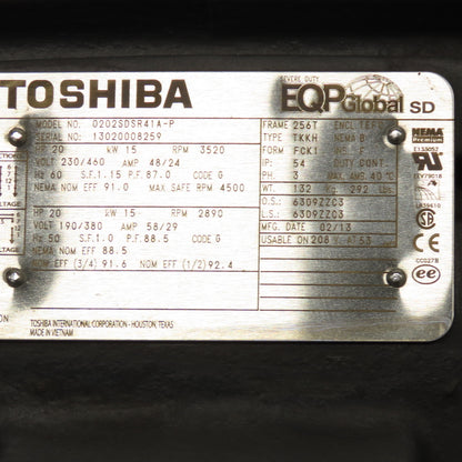 Air Force 1 AF1 20Hp 230/460V 4500RPM Direct Drive Blower