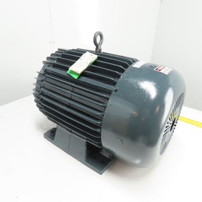 Delco 4G5454F-R 20HP Industrial Electric Motor 460V 3PH 326U Frame 1165RPM