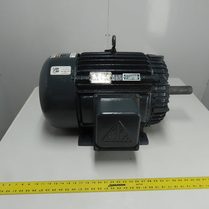 Delco 4G5454F-R 20HP Industrial Electric Motor 460V 3PH 326U Frame 1165RPM