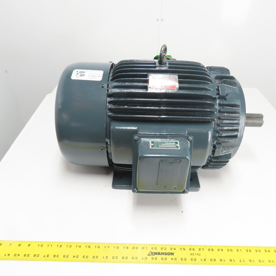 General Electric 5K284BC305 15HP Electric Motor 230/460V 3PH