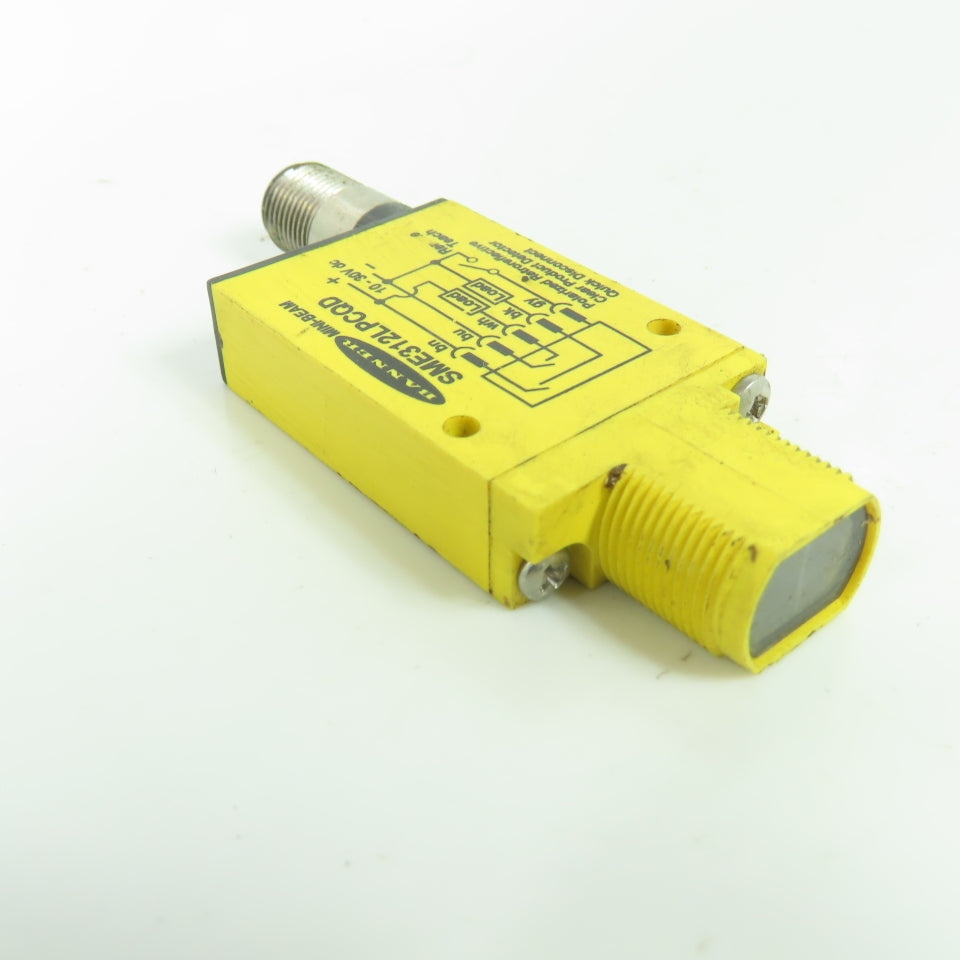 Banner SME312LPCQD Mini-Beam Retroreflective Sensor 10-30VDC