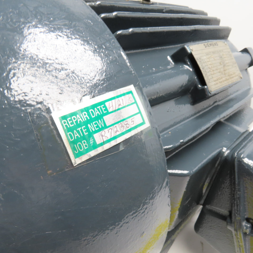 Siemens R6ZCT 25Hp 1770RPM 460V 3Ph AC Motor 286T