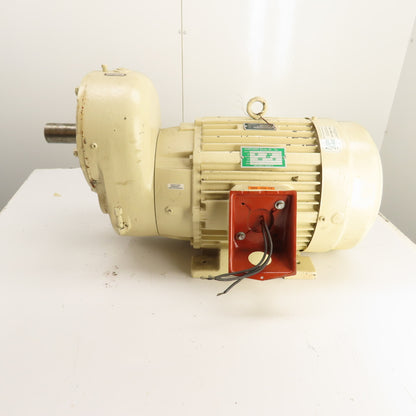 Pacemaker LP43313002 15HP Electric Motor & Gearbox 460V 3Ph 1175RPM 6284TC 2"