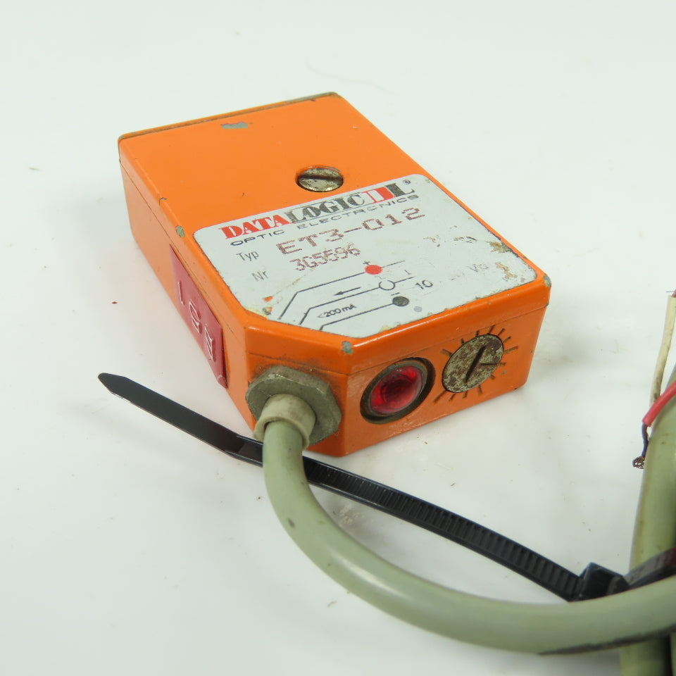 Datalogic Optic Electronics ET3-012 Photoelectric Sensor 10-30VDC