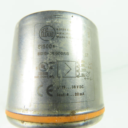 Ifm SI5004 Flow Monitor Sensor 4-20mA 9-36VDC Output