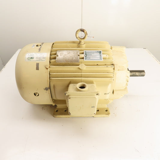 Lincoln Electric D-463454 7.5HP AC Motor 1180RPM 460V 3Ph 256U Frame TEFC
