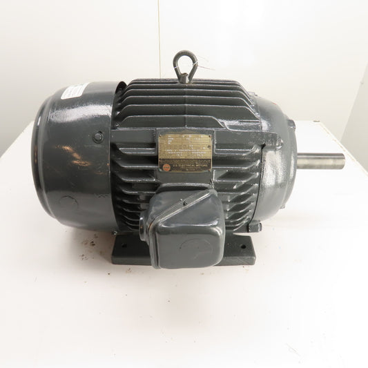 U.S. 702X323143R-3 E777A 10HP Electric Motor 460V 3Ph 883RPM 256U Frame TE