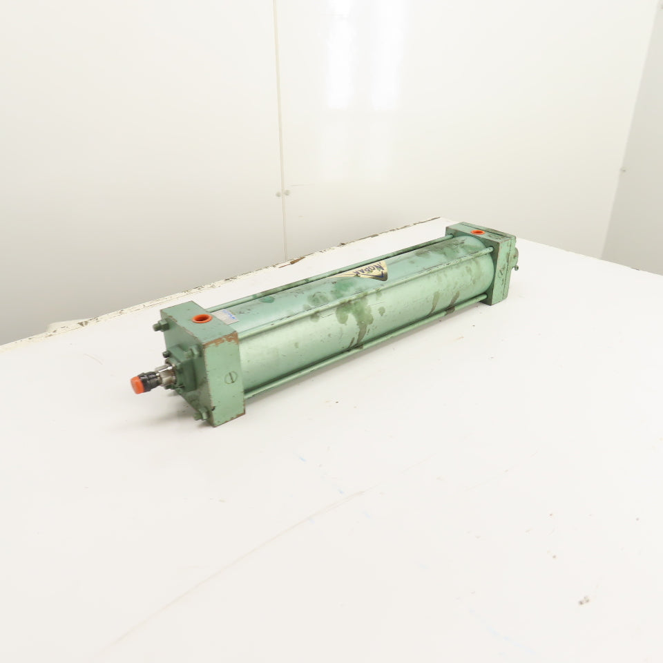 Nopak 0203157 4X18 HE 4" Bore x 18" Stroke Pneumatic Cylinder Clevis Mount