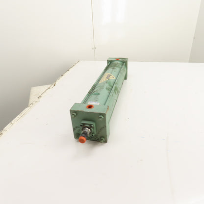 Nopak 0203157 4X18 HE 4" Bore x 18" Stroke Pneumatic Cylinder Clevis Mount