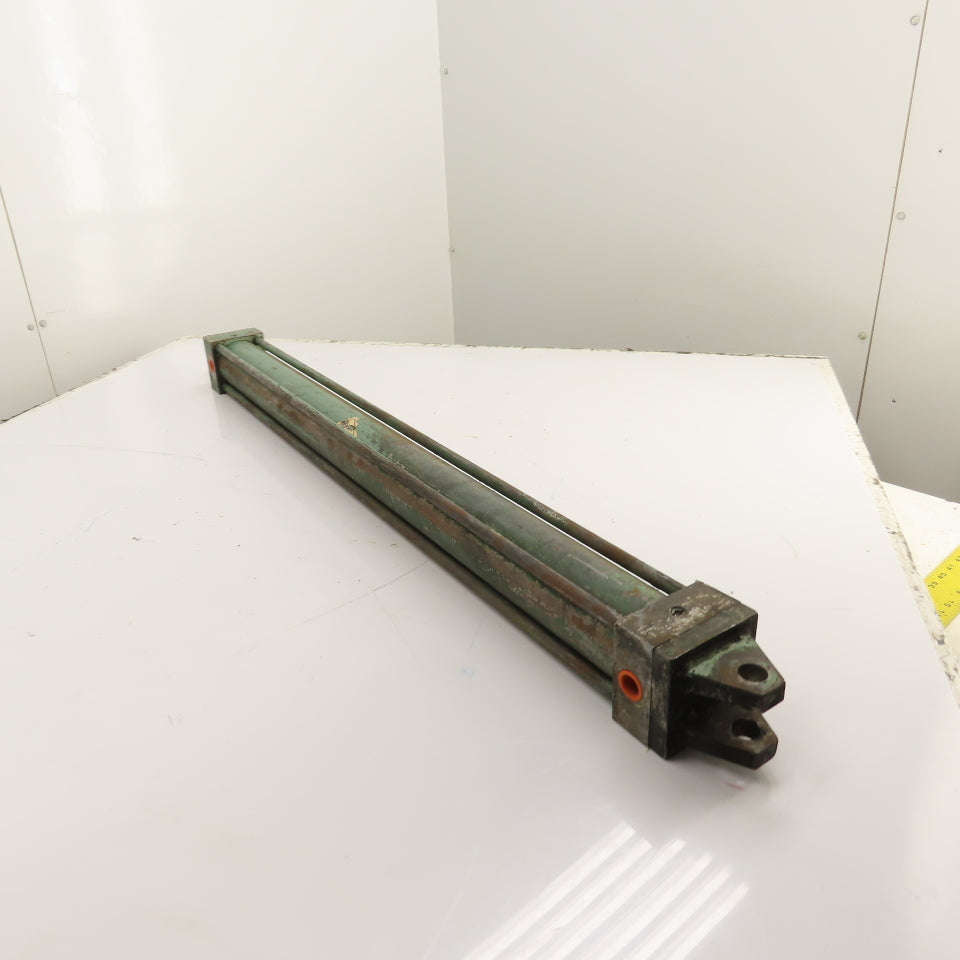 Nopak 2.5" Bore x 36" Stroke Double Acting Pneumatic Cylinder Rear Clevis Mount
