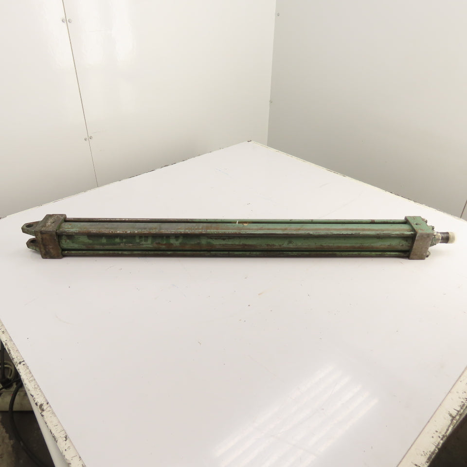 Nopak 2.5" Bore x 36" Stroke Double Acting Pneumatic Cylinder Rear Clevis Mount