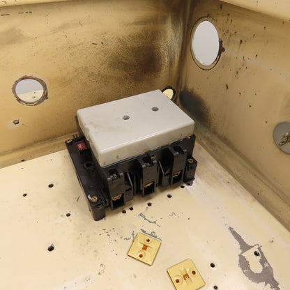 30" x 30" x 8" Electrical Enclosure Control Panel W/Switches Lights & Backplate