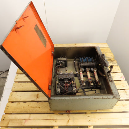 Allen-Bradley 712-DJB262 Size 3 Fused Combination Motor Starter 50HP Max