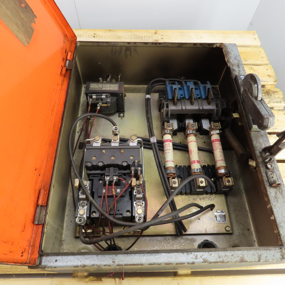 Allen-Bradley 712-DJB262 Size 3 Fused Combination Motor Starter 50HP Max