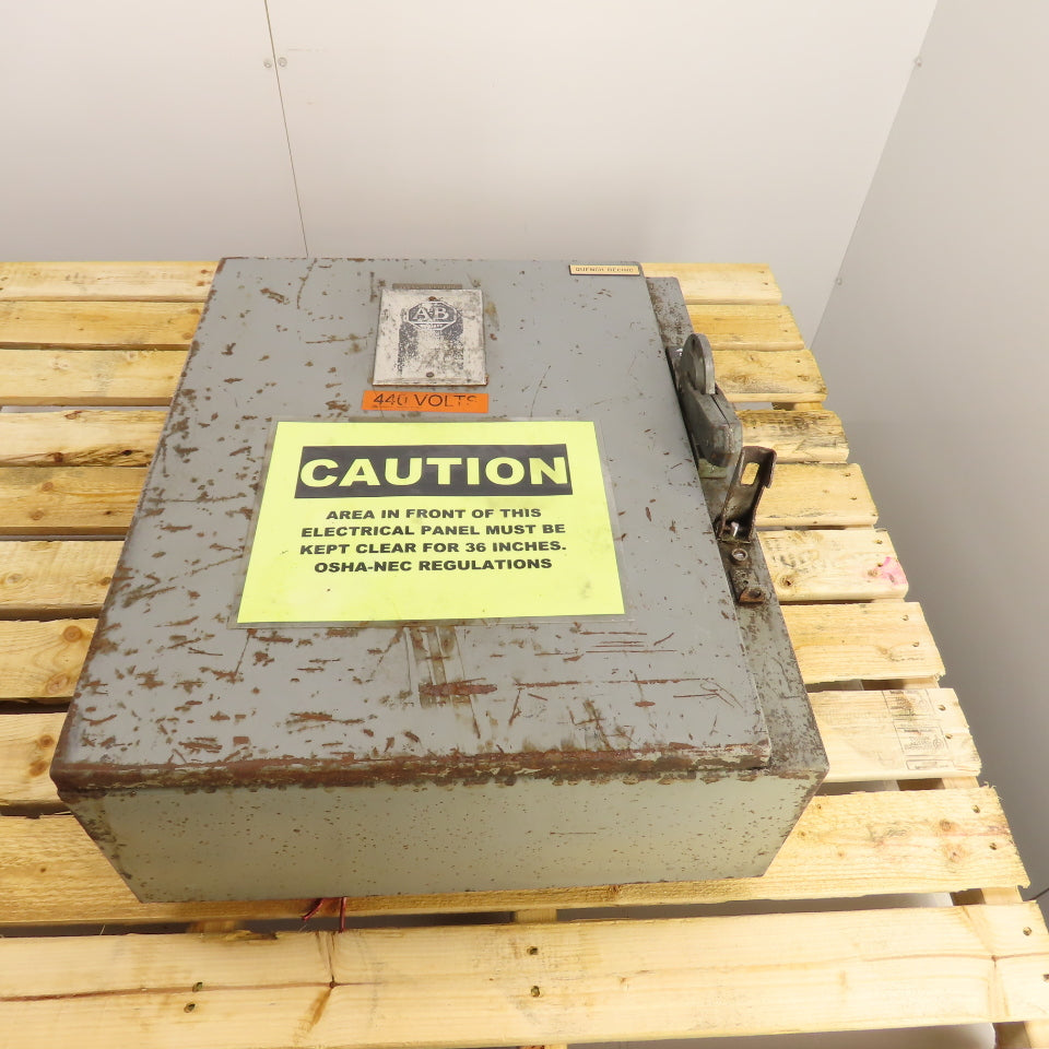 Allen-Bradley 712-DJB262 Size 3 Fused Combination Motor Starter 50HP Max