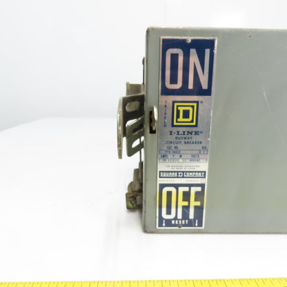 Square D PFA-36020 I-Line Busway Circuit Breaker 20A 3P 600V